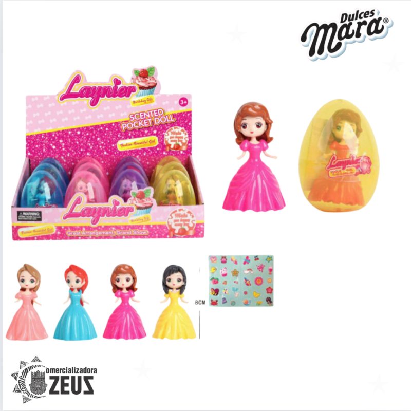 ZEUS HUEVO SORPRESA LAYNIER X 12