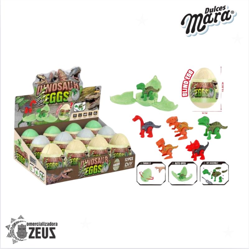 ZEUS DINOSAUR EGGS X 12