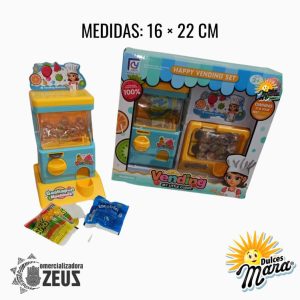 JGT. MAQUINA DISPENSADORA CON DULCES