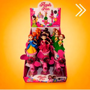 Juguetes con dulces